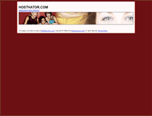 Tablet Screenshot of hosthator.com